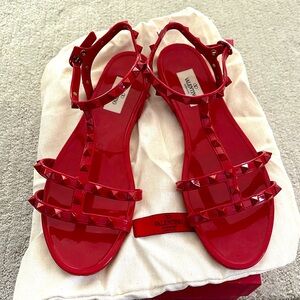 Valentino Garavani Rockstud PVC Sandal
